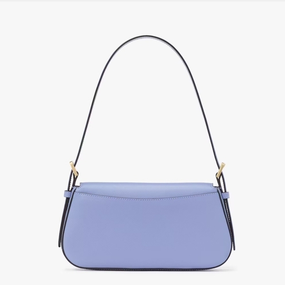 Kate Spade Blue Minimalist Shoulder Bag With Card Wallet Bundle & Jewelry - Picture 8 of 8